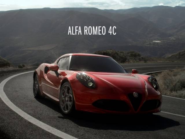 ALFA ROMEO 4C