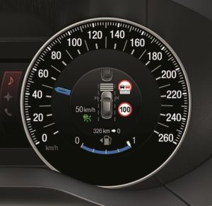 Limitatore intelligente di velocità Ford