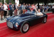 La Ferrari 166 MM a Villa d’Este