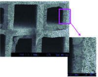 L’analisi al microscopio mostra come lo strato di cenere che si deposita nel filtro raggiunga spessori paragonabili a quelli delle pareti dei canali, generando una notevole riduzione della sezione di passaggio dei gas.