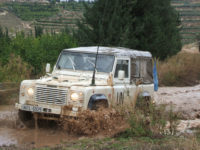 Land Rover Defender del Reggimento Savoia Cavalleria.