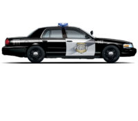 2008 Ford Crown Victoria Flexible Fuel Police Vehicle