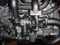 Il gruppo di sovralimentazione del 2 litri Turbo a 16V.