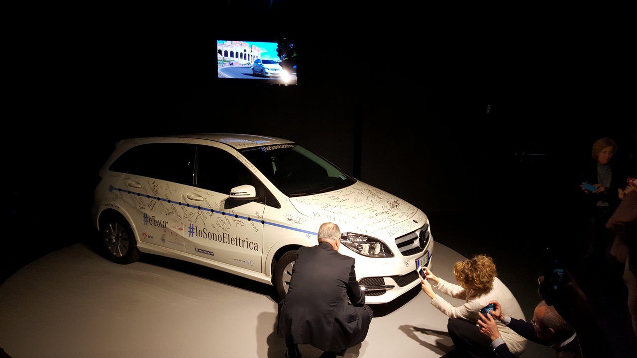 Mercedes-Benz #eTour #IoSonoElettrica