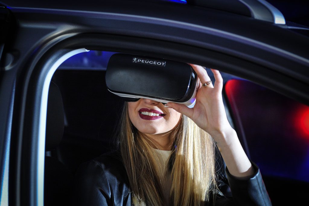 Peugeot Virtual reality