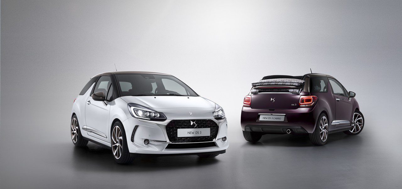 Nuove DS 3 e DS 3 Cabrio