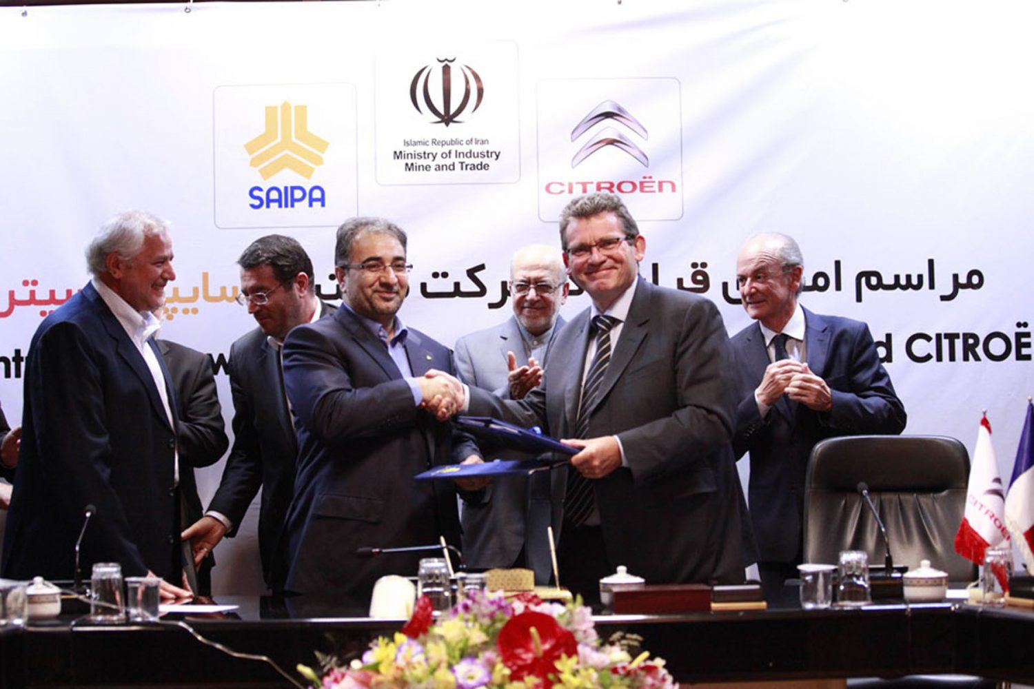 Accordo Citroen SAIPA in Iran
