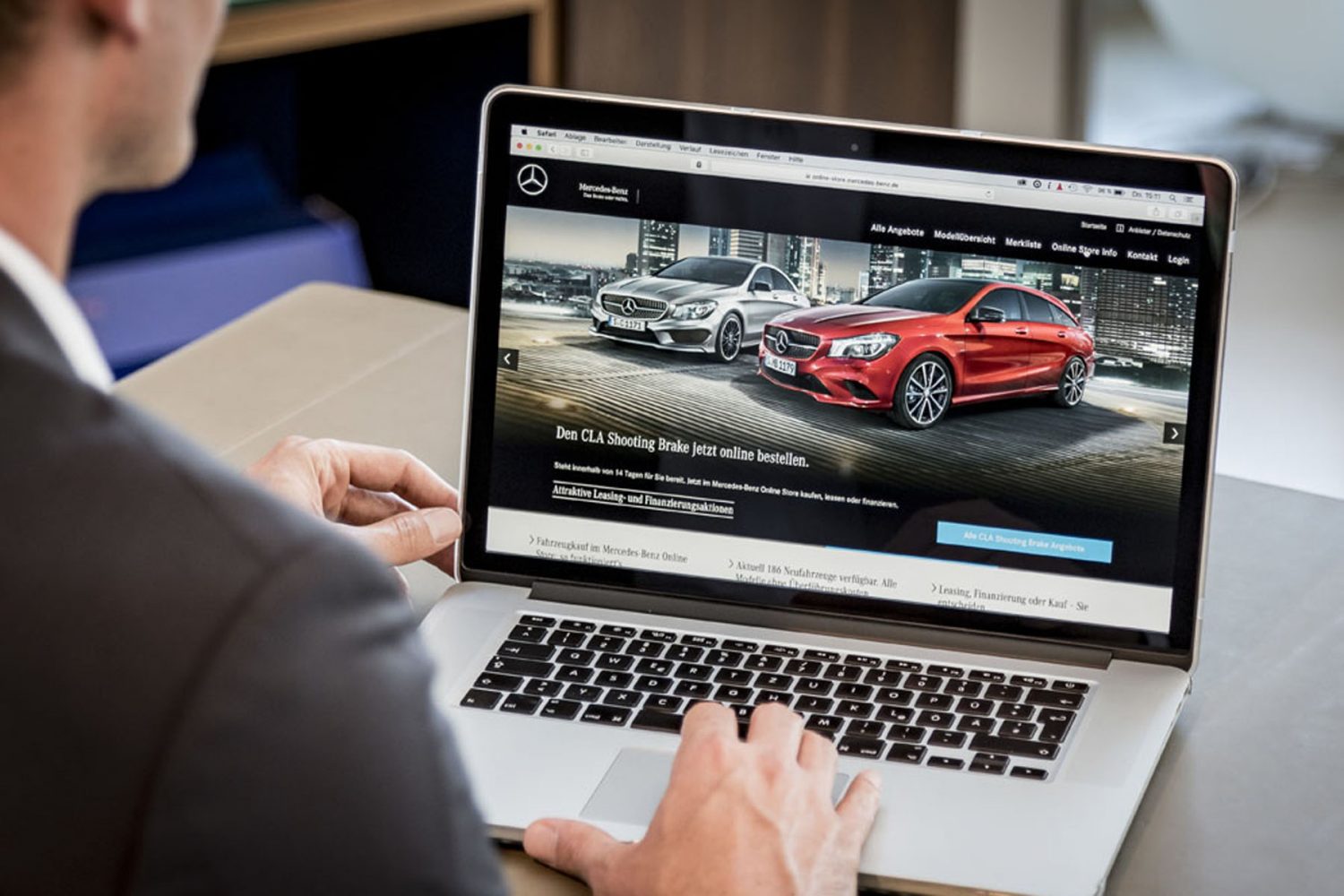 Acquisto Mercedes on line