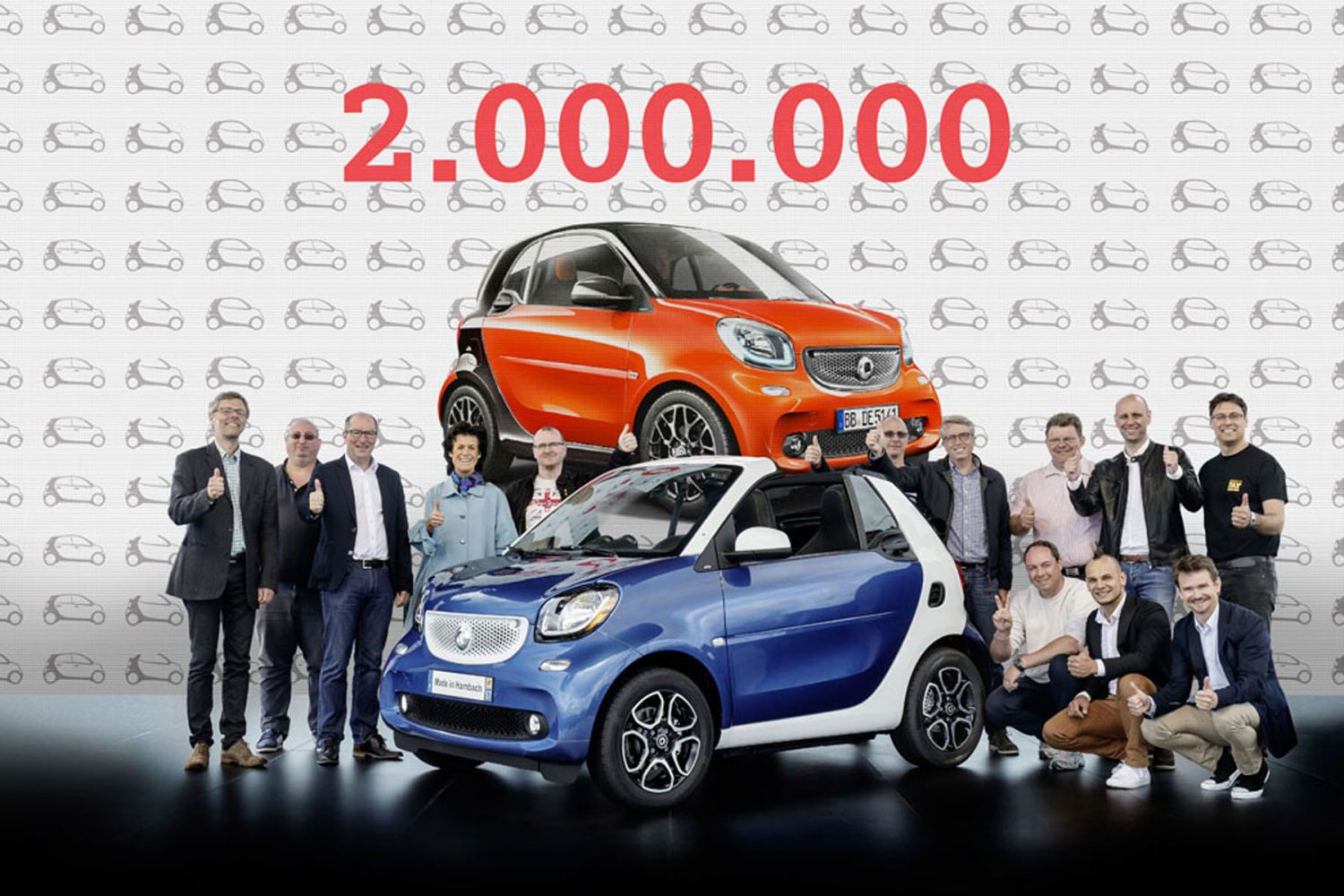 smart, due milioni di esemplari venduti