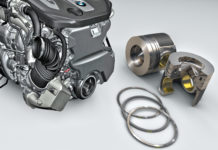 Pistoni e fasce per motore BMW quadriturbo