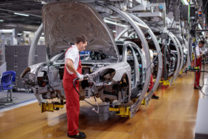 Porsche stabilimento di Lipsia