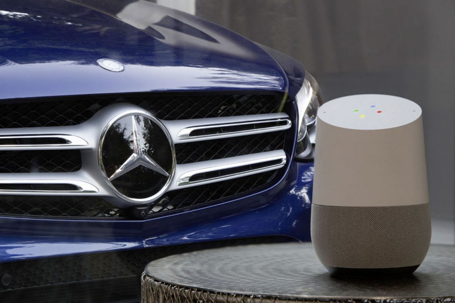 Mercedes-Benz e Google Home