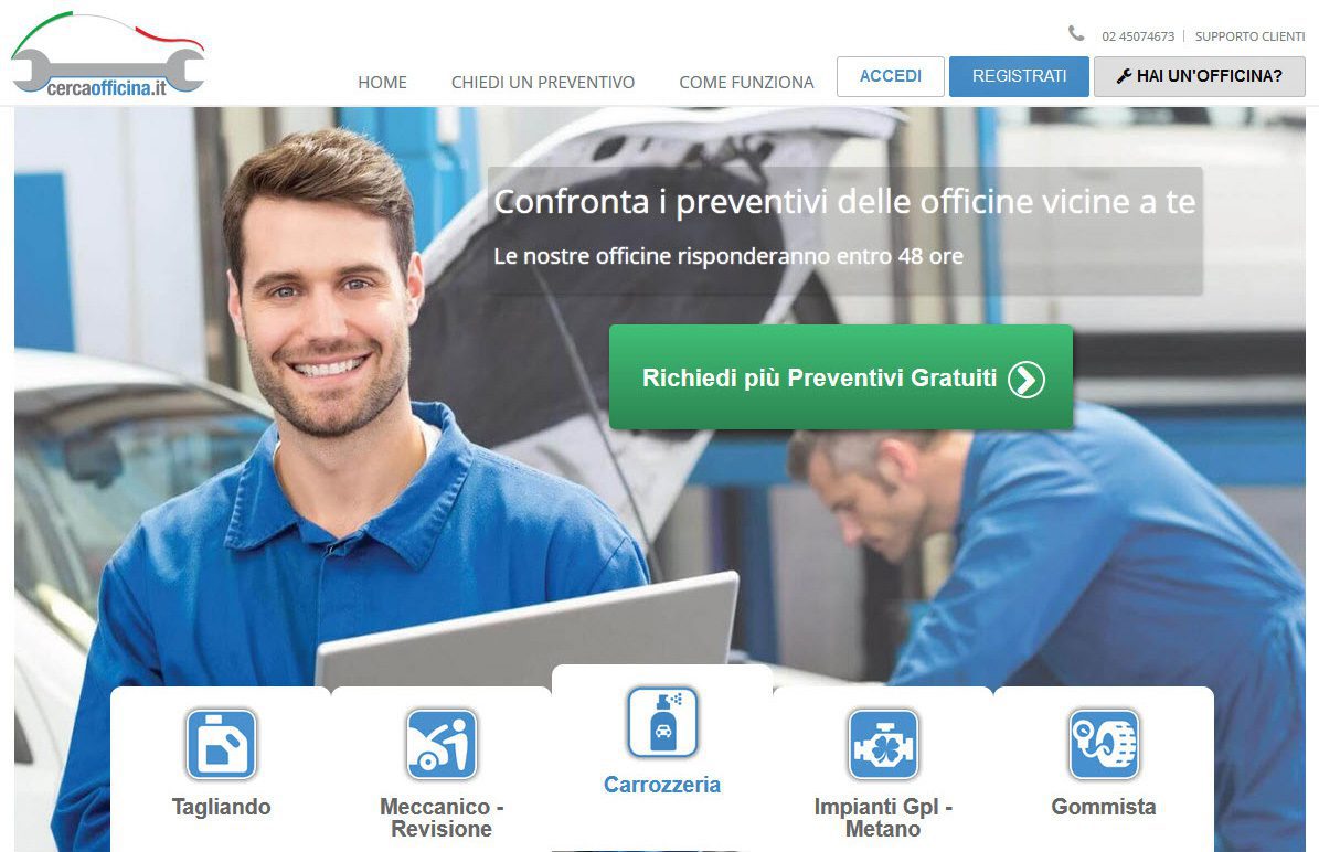 L’analisi di CercaOfficina.it