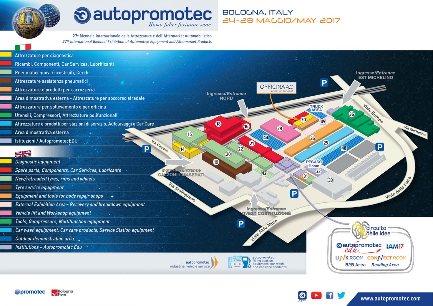 Autopromotec 2017_Mappa