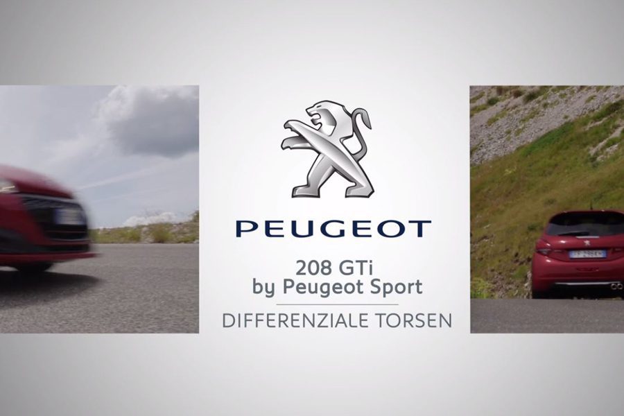 Peugeot 208 GTi Peugeot Sport con il Torsen