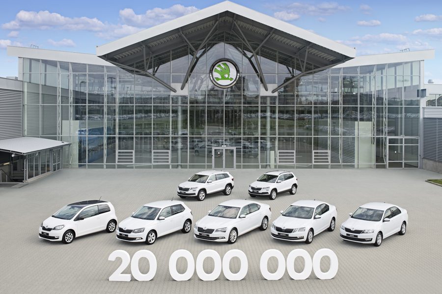 SKODA venti milioni di auto prodotte