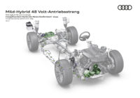 Audi tecnologia Mild Hybrid 48 Volt