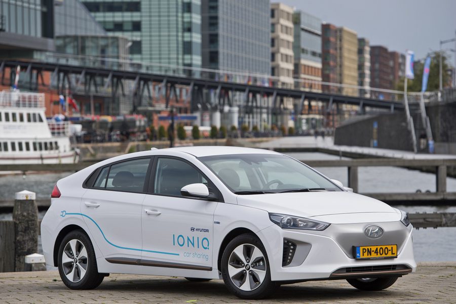 Hyundai IONIQ Car Sharing Amsterdam