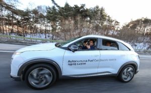 NEXO Autonomous Fuel Cell Electric Vehicle