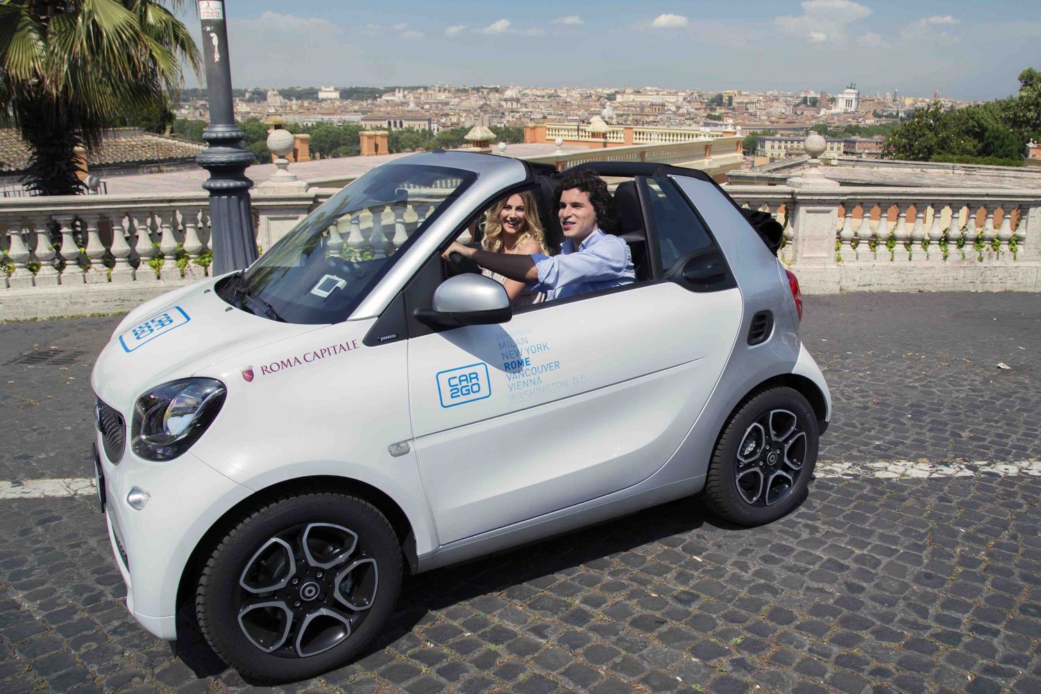 car2go smart for two cabrio