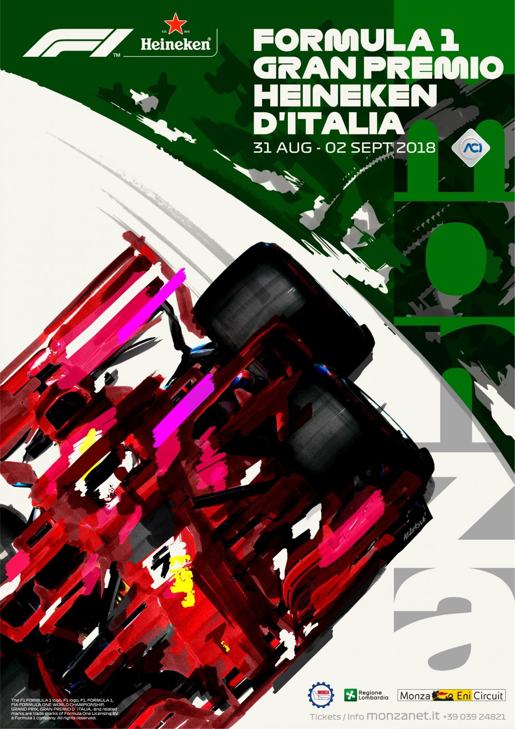 Poster GP Monza F1