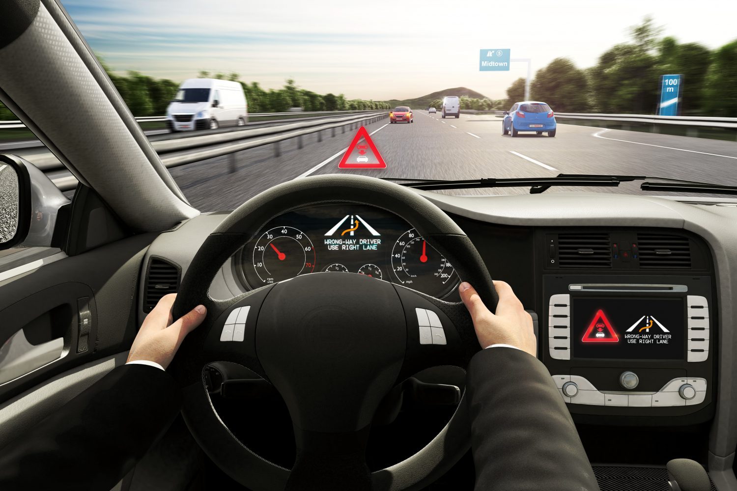 Bosch e la guida contromano