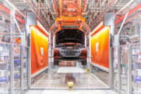 Audi e-tron Production at the CO2-neutral plant of Audi Brussels