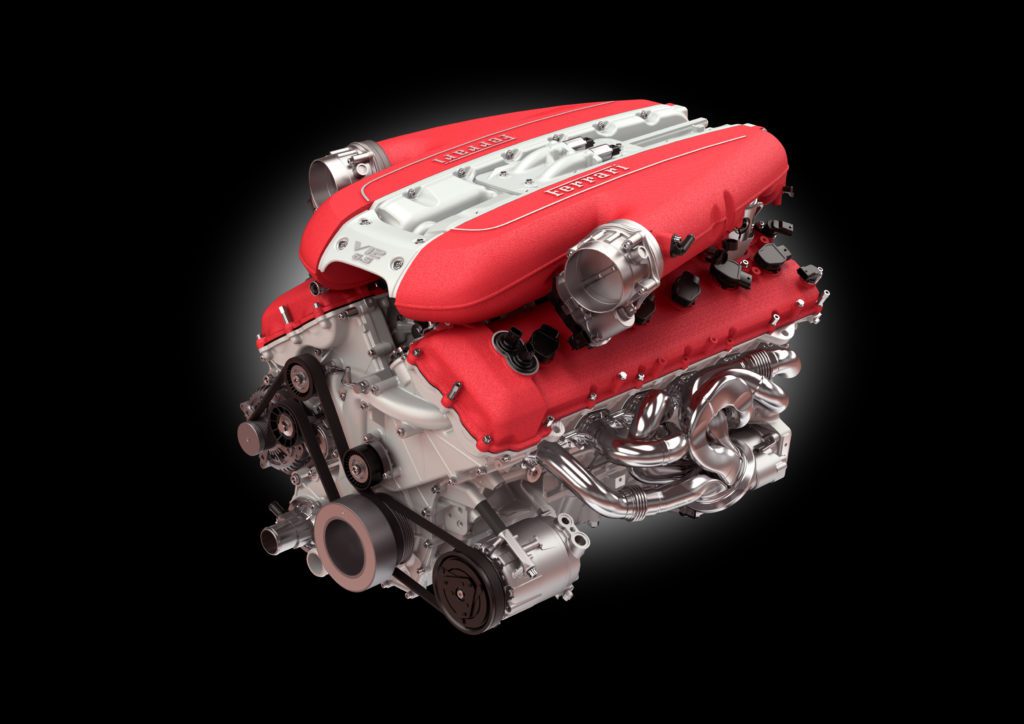 Ferrari Monza: motore