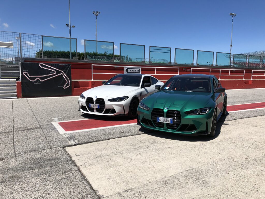 BMW M3 e M4 Competition in pista