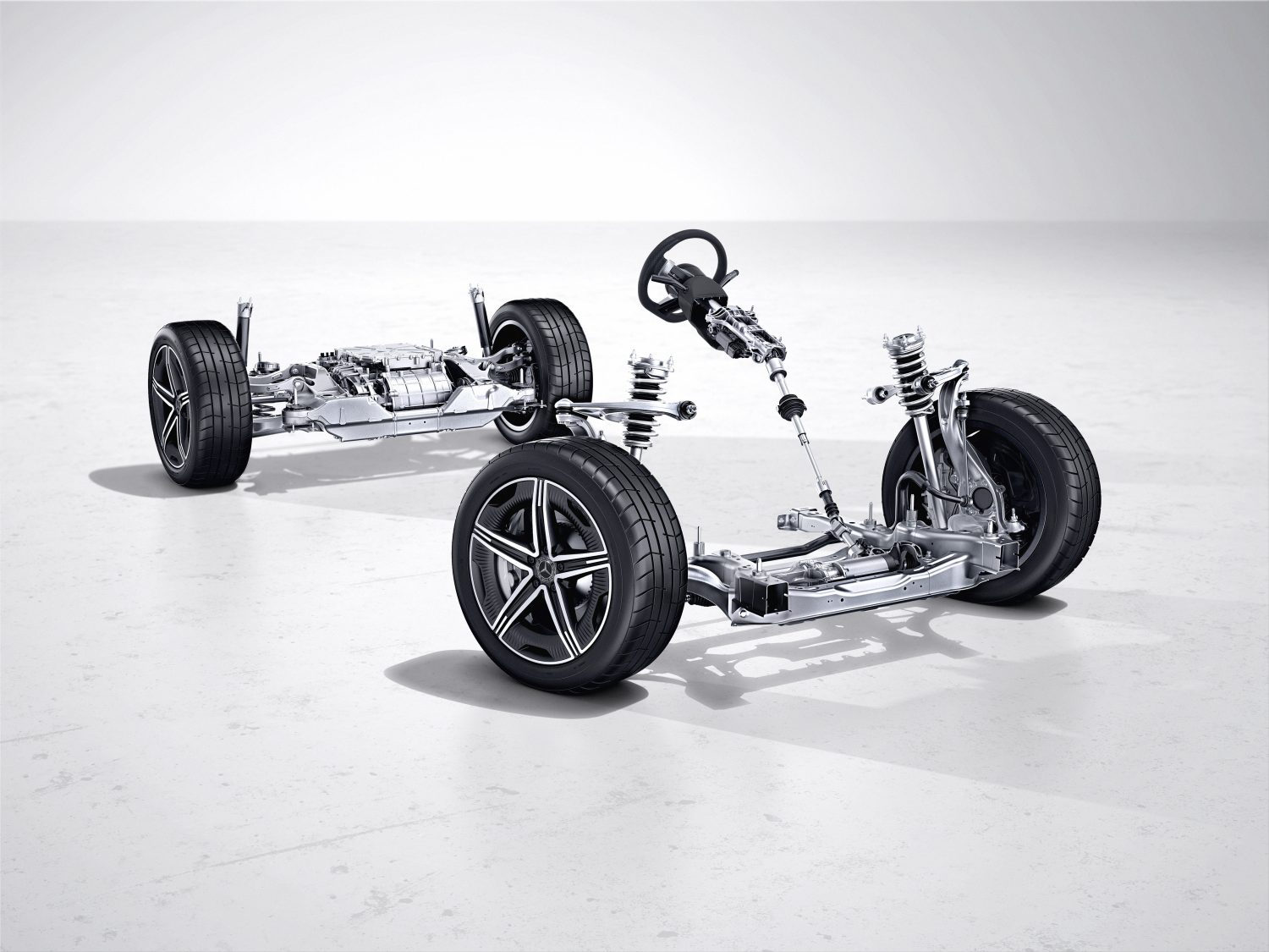 Mercedes-EQ. EQE Komfort-FahrwerkMercedes-EQ. EQE comfort suspension