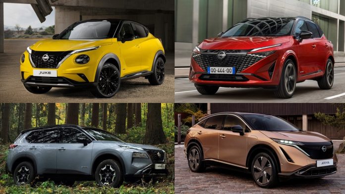 Gamma Nissan Crossover_luglio 2024
