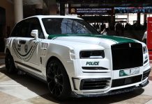 A Dubai, dove la polizia viaggia in Rolls-Royce
