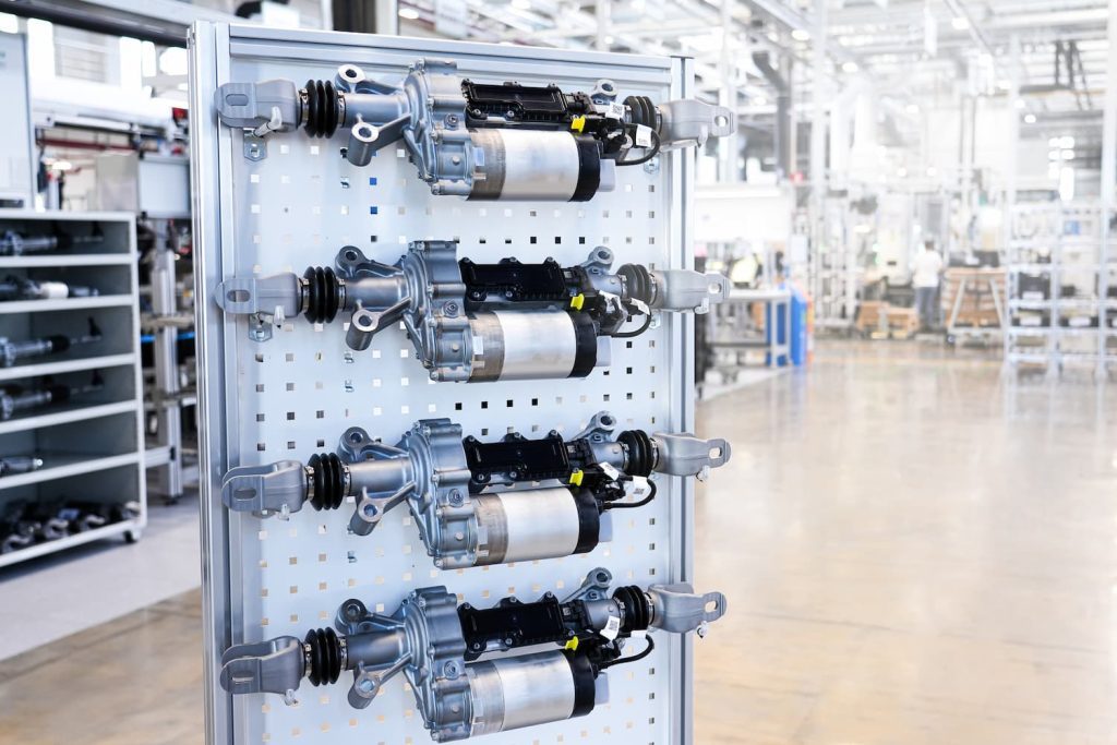 asse posteriore sterzante