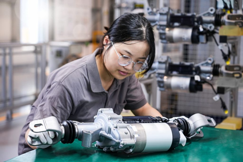 asse posteriore sterzante