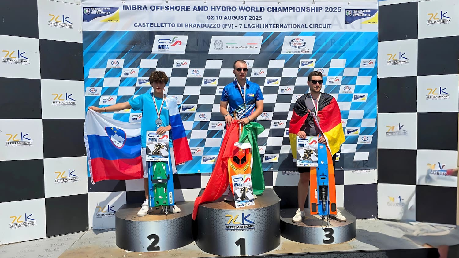 motonautica in miniatura