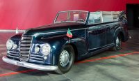 La Fiat 2800 Torpedo Special di regnanti e presidenti esposta a Milano Auto Classica